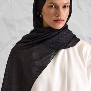 NOA SOFT Zikzak Desen Şal